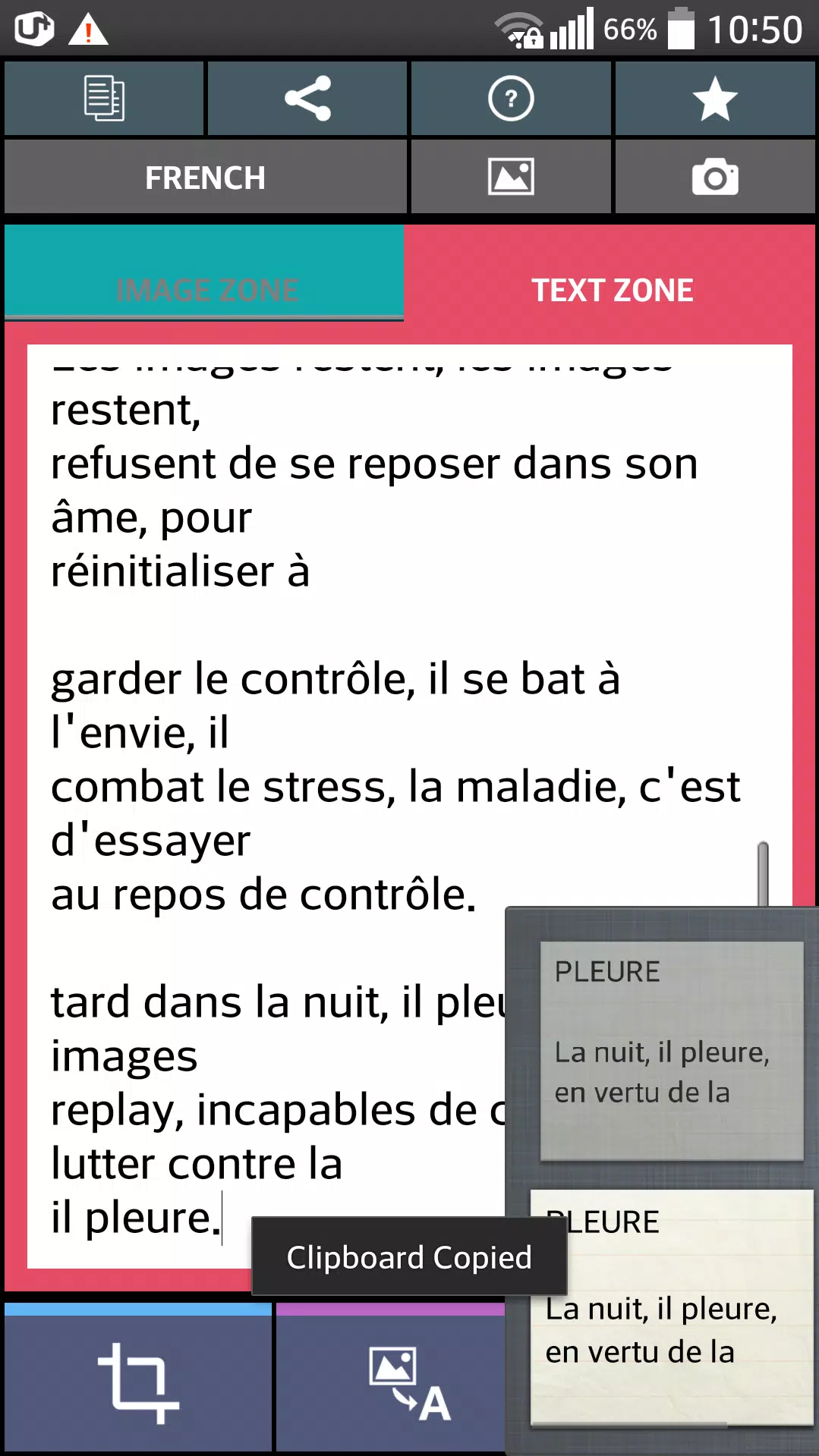 Testo Scanner francese (OCR) APK per Android Download