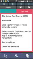 The Simple Text Scanner (OCR) screenshot 1