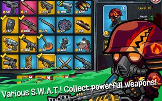 SWAT and Zombies - Defense & Battle 截图 1