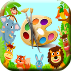 Baby painter icon