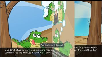 The Monkey & the Crocodile imagem de tela 2