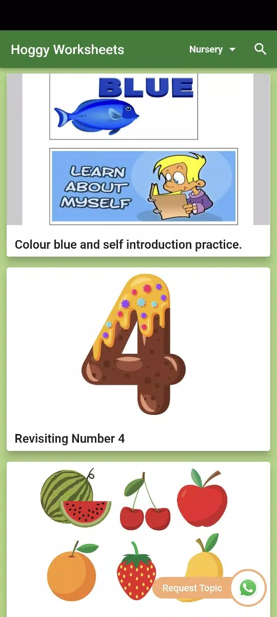 worksheet lkg ukg nursery apk for android download