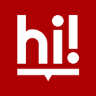 Hi Sign icon