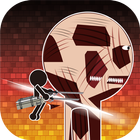 Attack on assault icon