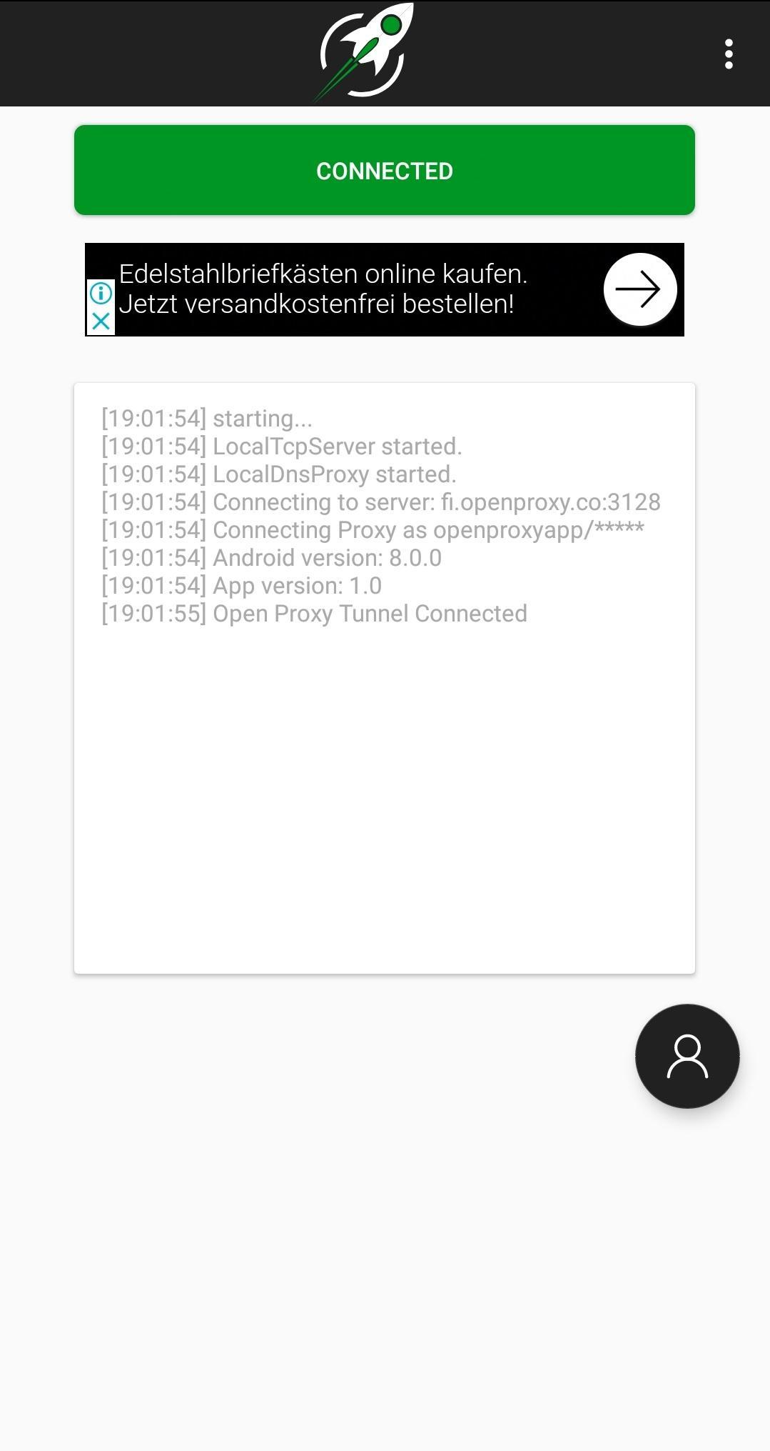 Proxy Tunnel APP APK latest v1.1.1 free download For Android