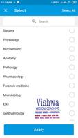 DR VISHWA MEDICAL COACHING تصوير الشاشة 2