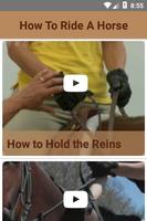 How To Ride A Horse Affiche