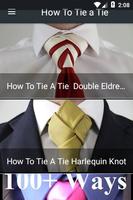 How To Tie A Tie Affiche