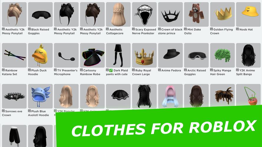 Clothes for Roblox APK là một ứng dụng hữu ích cho những người yêu thích trò chơi Roblox. Với APK này, người dùng tại Việt Nam có thể dễ dàng truy cập và tải xuống bộ trang phục, giúp cá nhân hóa trò chơi của họ. Nó đã trở thành một công cụ quan trọng và không thể thiếu cho game thủ Roblox.
Translation: Clothes for Roblox APK is a useful application for Roblox game lovers. With this APK, users in Vietnam can easily access and download outfit sets, helping them personalize their games. It has become an important and indispensable tool for Roblox gamers.