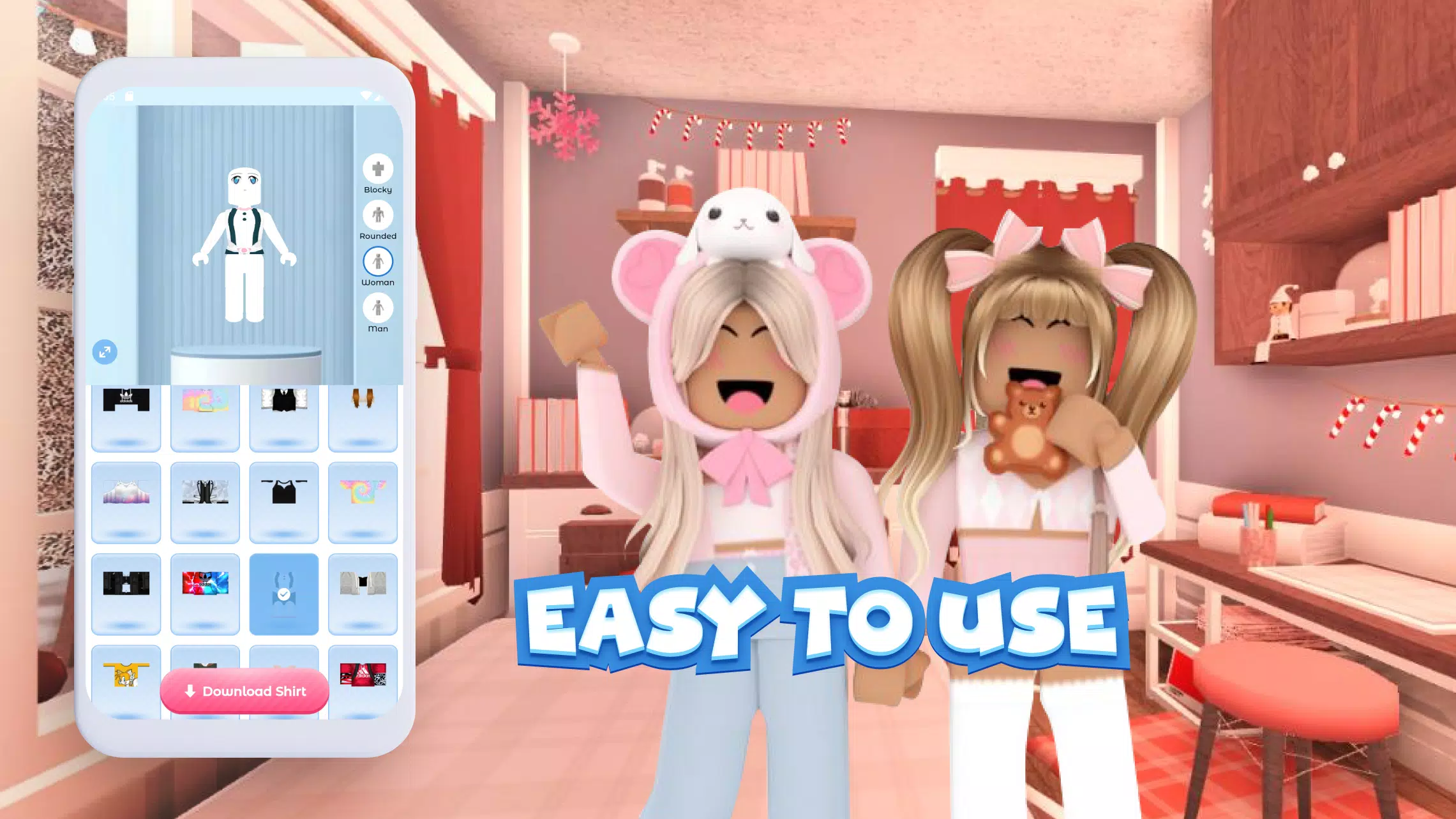 New Roblox Shirt Template Tips APK for Android Download