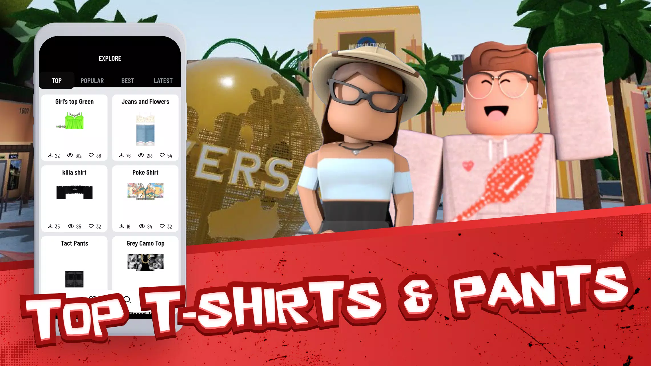 Download do APK de Criar Skins e Roupas de Roblox para Android