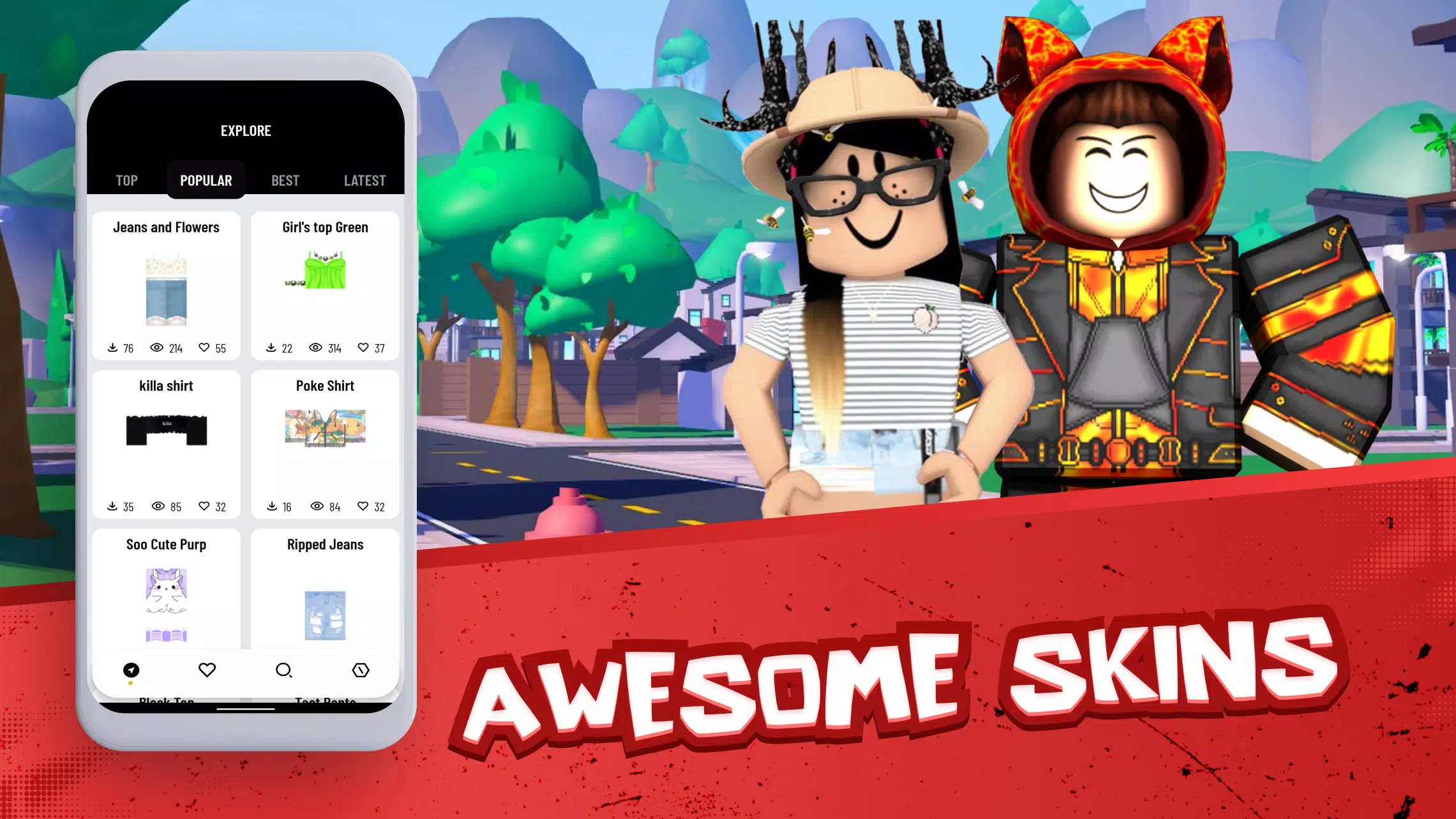 Download do APK de Skins for Roblox para Android