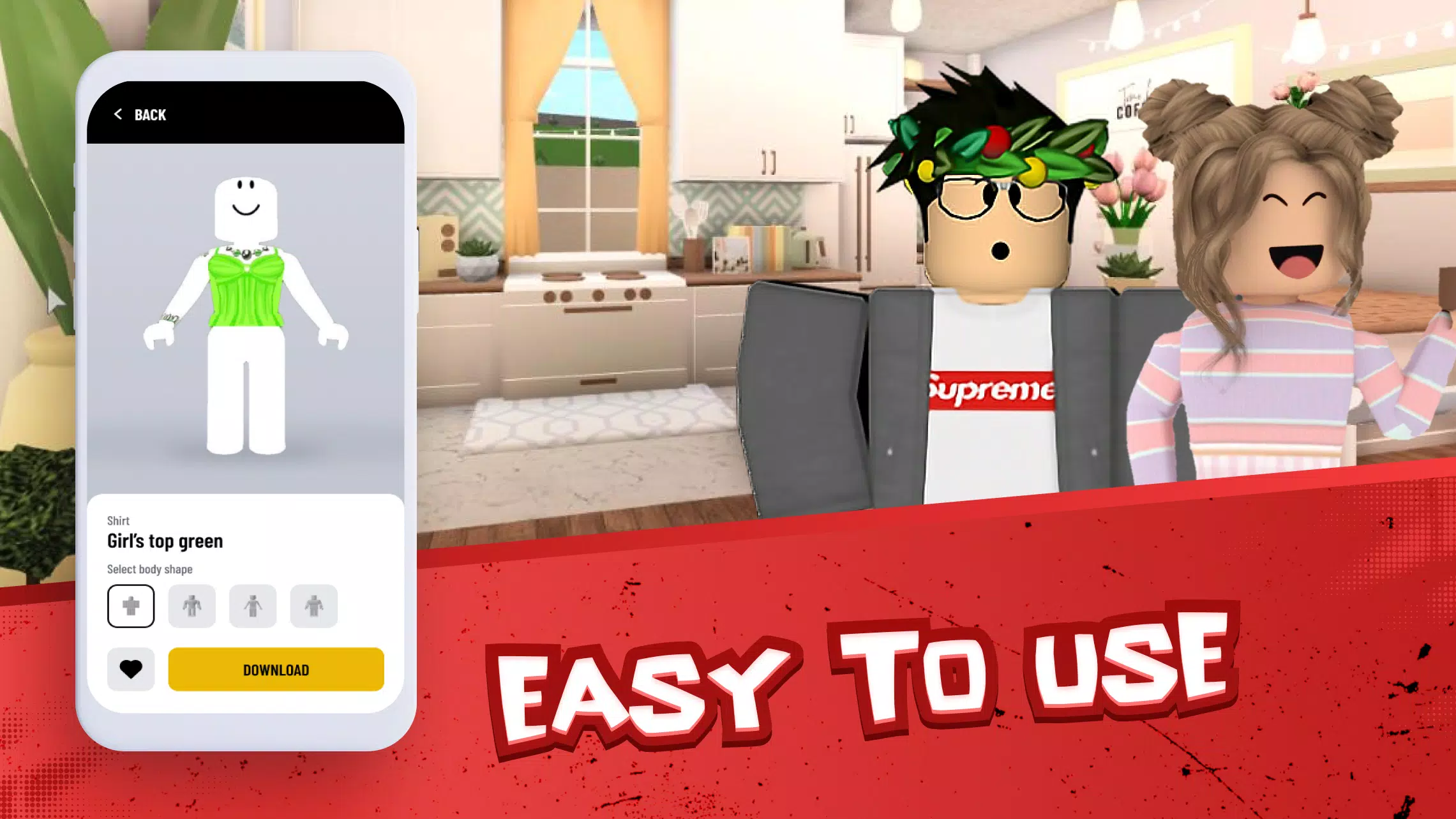 Download do APK de Criar Skins e Roupas de Roblox para Android