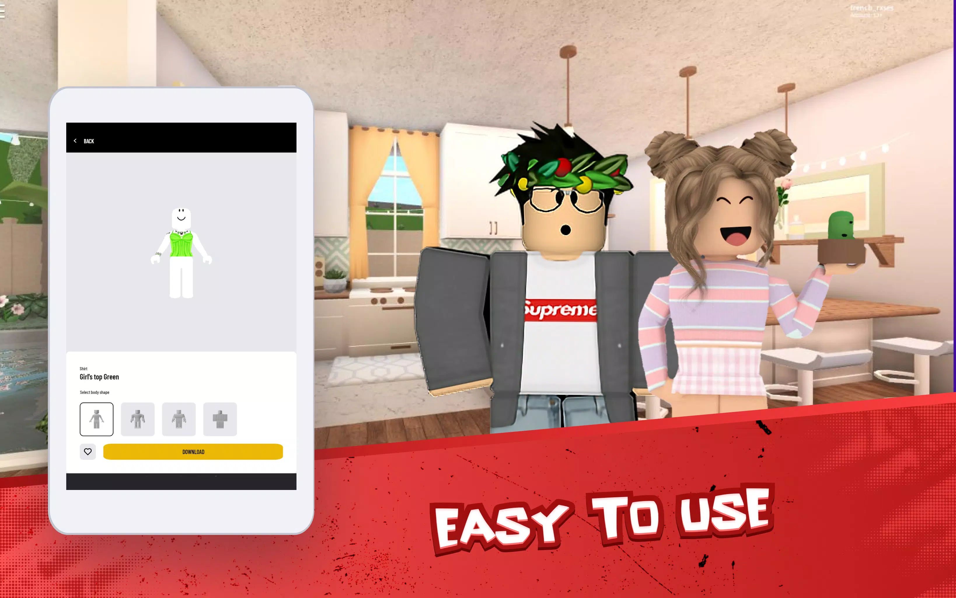 Download do APK de Roblox Skins Vestiário para Android