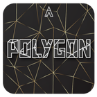 Apolo Polygon - Theme, Icon pack, Wallpaper icône