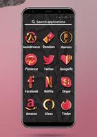 Apolo Pink Snake - Theme, Icon screenshot 2