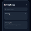 Private Notes icon