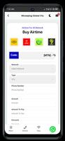 برنامه‌نما Mivaeplug global vtu service عکس از صفحه