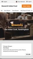 Bawarchi Indian Food screenshot 1