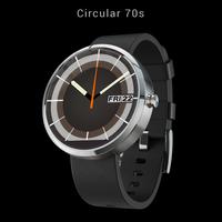 70s watchface for Android Wear capture d'écran 1
