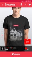 T-shirt design - Snaptee Cartaz