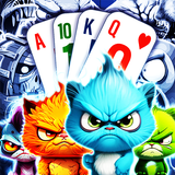 Solitaire Cats vs Zombies أيقونة