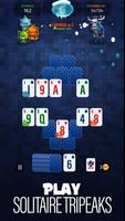 Solitaire Cats vs Zombies captura de pantalla 1