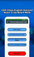 Class X English Solution NCERT 海报