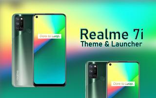 Theme for Realme 7i الملصق