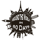 آیکون‌ Around the World in 80 Days by Jules Verne