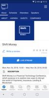 Shift Money Conference スクリーンショット 3