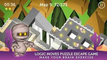 Mummy Maze Puzzle: Escape game पोस्टर