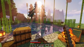 Shaders Texture Packs for MCPE الملصق