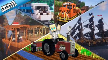Vehicle Car Mods for Minecraft ポスター