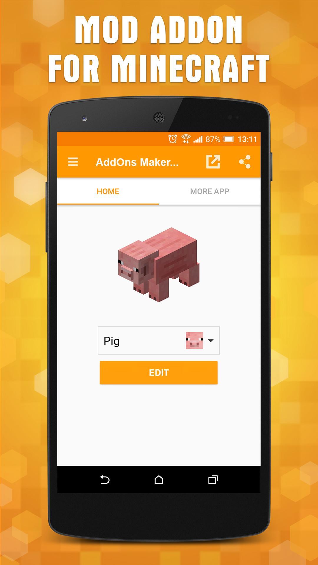 Addons Maker For Mcpe Dlya Android Skachat Apk