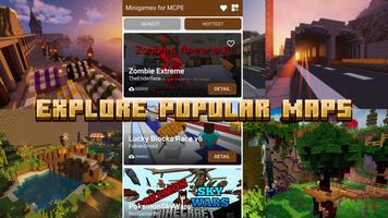 Minigame: Map for Minecraft PE capture d'écran 3