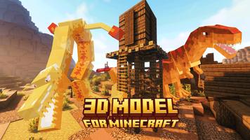 3D Model Maker for Minecraft Affiche