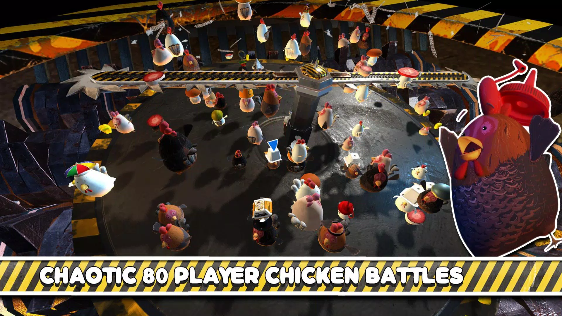 Chicken Royale: O jogo battle royale com galinhas