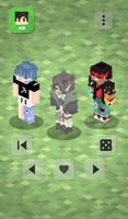 HD Skins for Minecraft پوسٹر