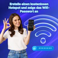 wlan passwörter anzeigen Plakat
