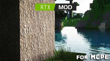 Poster Ray Tracing mod for Minecraft
