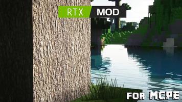 Ray Tracing mod for Minecraft الملصق