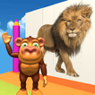 Funny Monkey: Wild Animals - Baby learn words KIDS