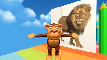 Funny Monkey: Wild Animals poster