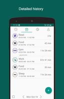 Time Tracker - TouchTime اسکرین شاٹ 1