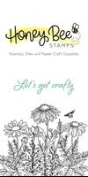 Honey Bee Stamps Affiche