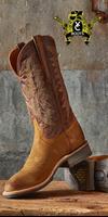 Yeehaw Cowboy Boots Poster