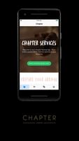 Chapter Services App plakat