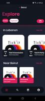 Tick'it - Explore Music Events syot layar 1