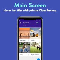 برنامه‌نما Hide Files Photo Vault عکس از صفحه